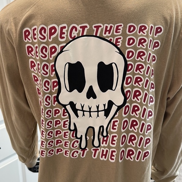 Respect the drip Long sleeve tee - Picture 4 of 4